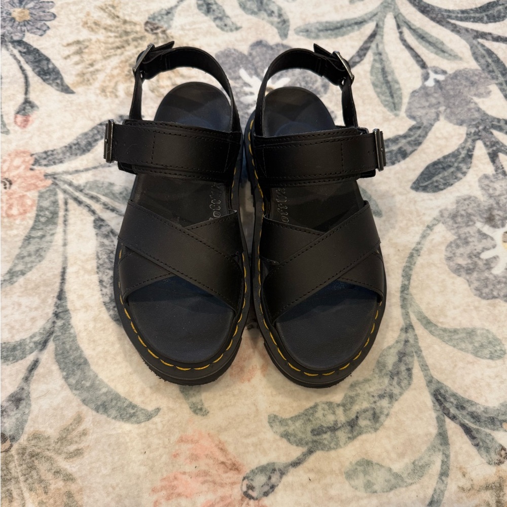 Dr. Martens Black Sandals